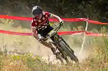 Silver Creek rider shows excellent cornering form at Steamboat

